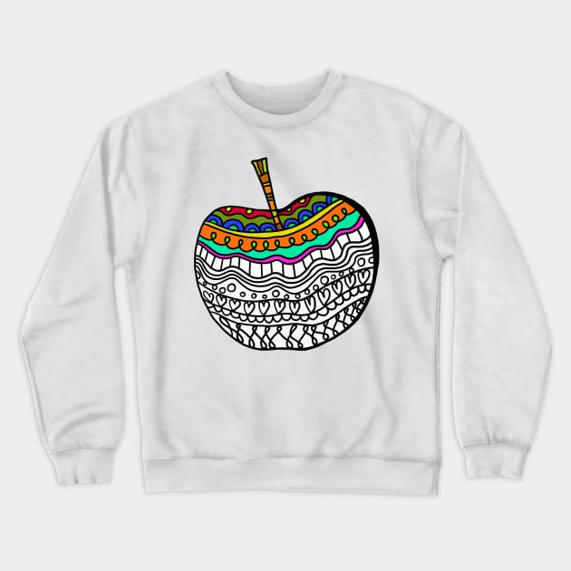 abstract apple Crewneck Sweatshirt by DrDesign